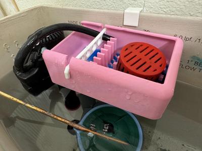 Toilet cleaner tablet tray - large version