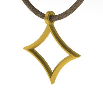 Square Star Pendant