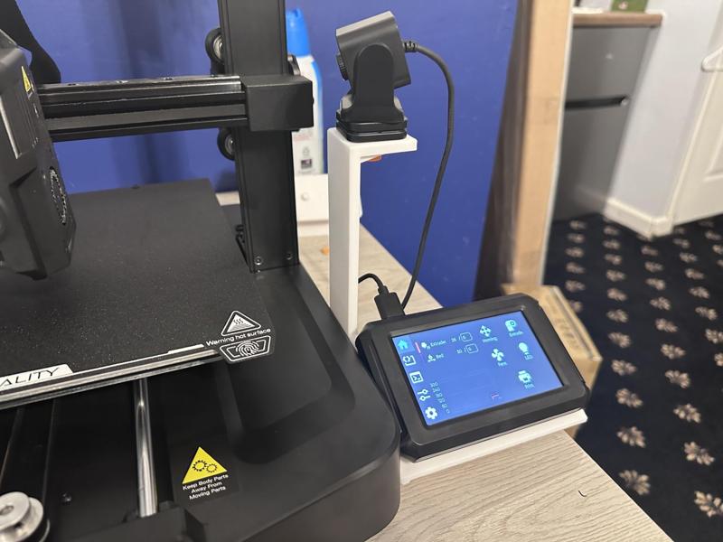 Nebula Screen and Camera Mount - Guppy UI