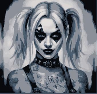 Harley Quinn Hueforge Punk