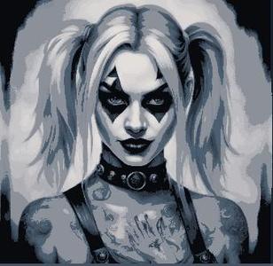 Harley Quinn Hueforge Punk