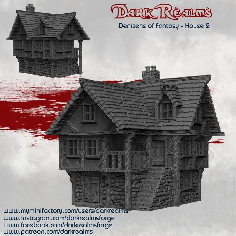 Dark Realms Denzens of Fantasy - House 2