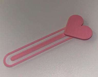 Cute Heart Bookmark