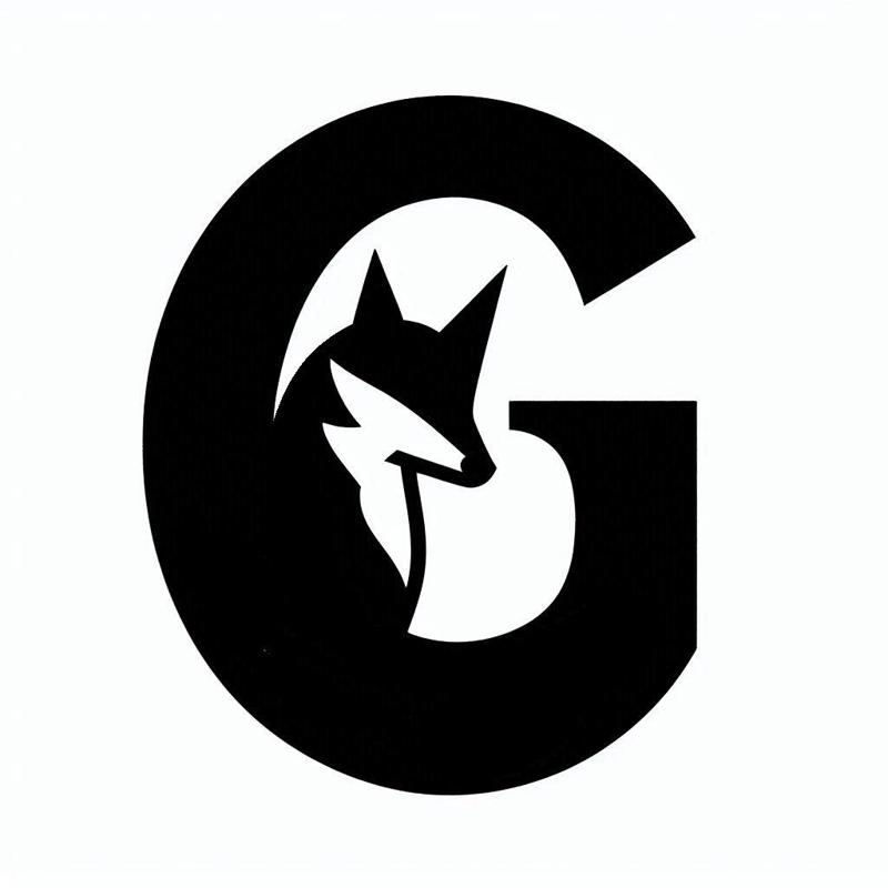 Fox alphabet: Letter G (version 3)