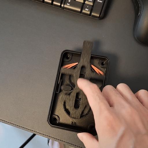 7 Segment Mechanical Counter, No Spring, Ratchet, Forward & Reverse, Fidget