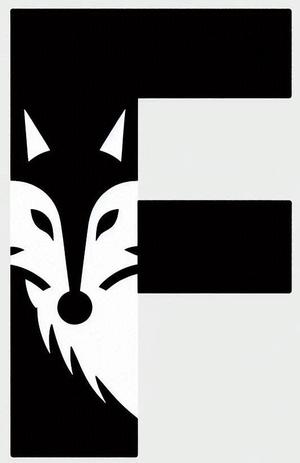 Fox alphabet: Letter F (version 2)