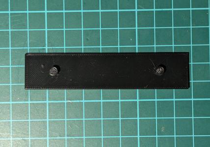 Ethernet Switch Wall Mount Bracket [DLink DES-105; 58mm Pitch, 3mm Studs]