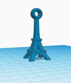 Eiffel Tower Key chain