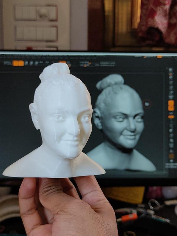 3d portrait modeling