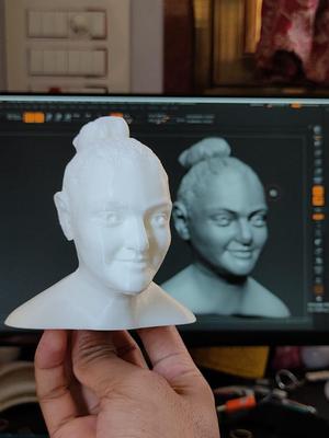 3d portrait modeling