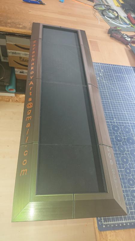 Sarachakova-Arts ,Projekt Halle- Hueforge Rammen