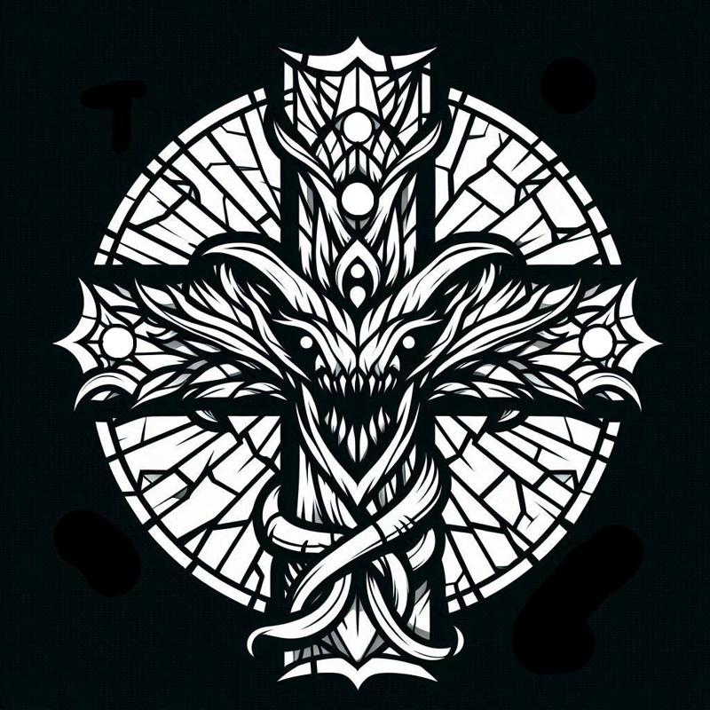 Monster cross (two colours)