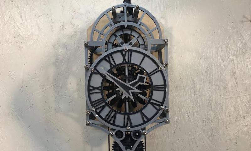 Christian Huygens 3D printed clock