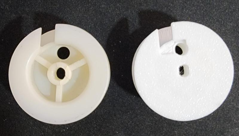 Venetian (slat) Blind tilt mechanism cord reel replacement