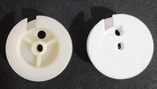 Venetian (slat) Blind tilt mechanism cord reel replacement