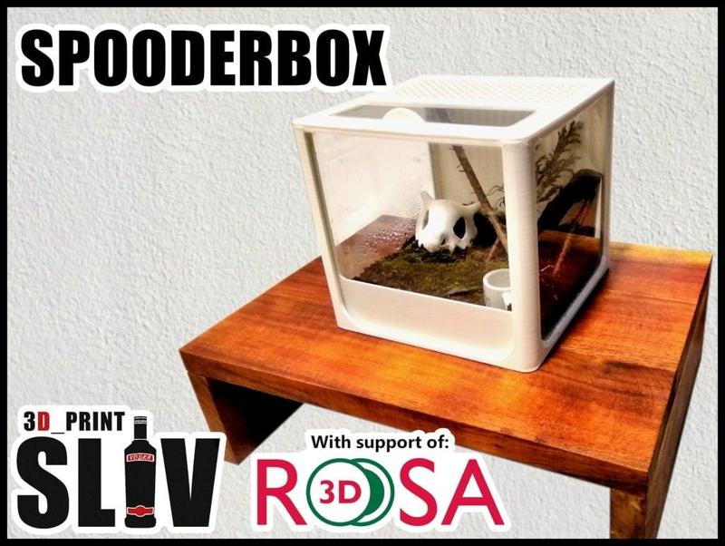 Spooderbox. Small creature enclosure.