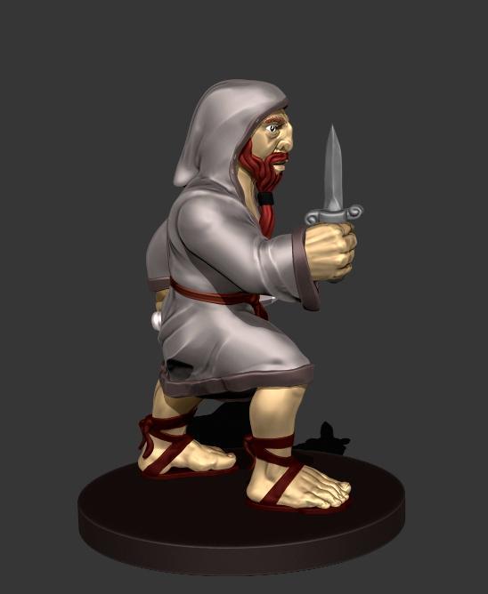 Halfling Assasin NPC for D&D Homebrew Campaign