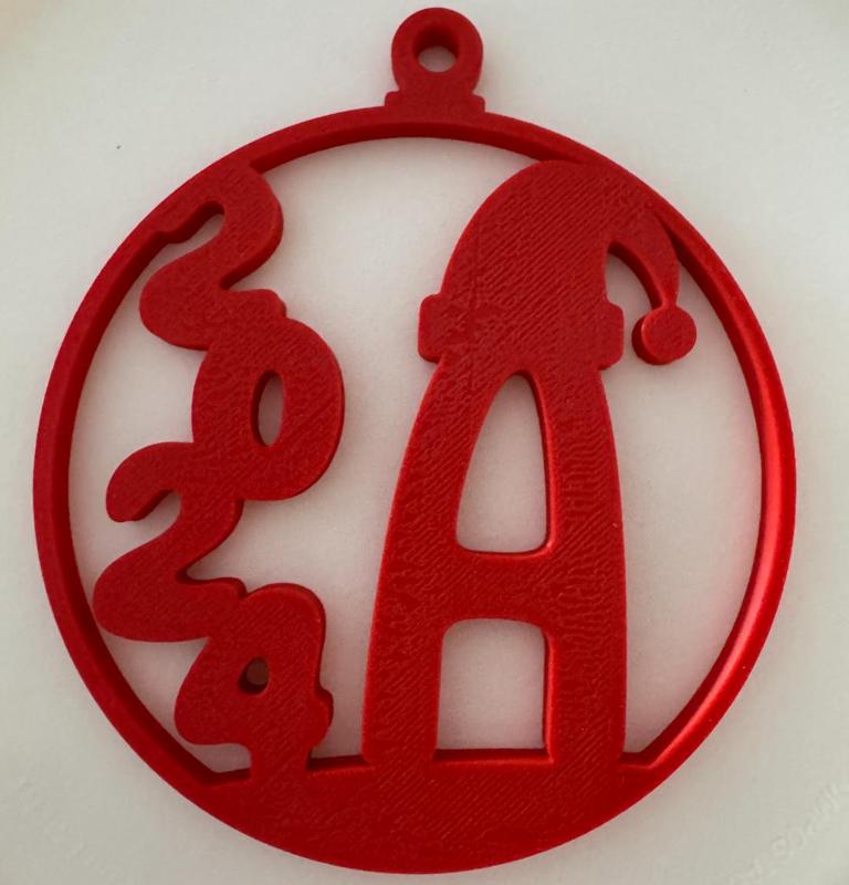 A 2024 Christmas Ornament 