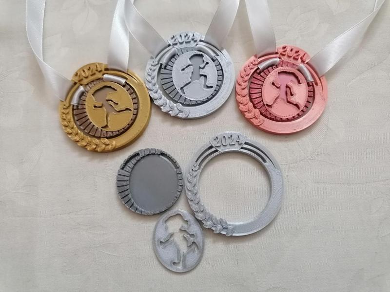 Medaile pro děti za běh (medals for kids for running)