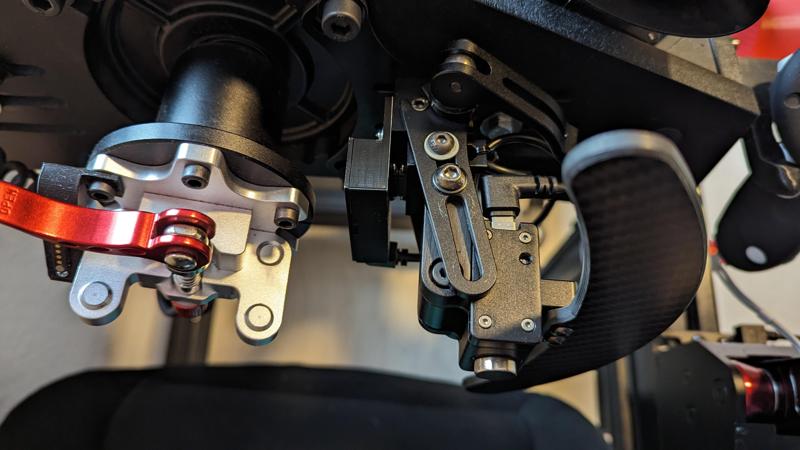 Sim Lab Push-Pull Rally Shifter Quick Release USB Passthrough