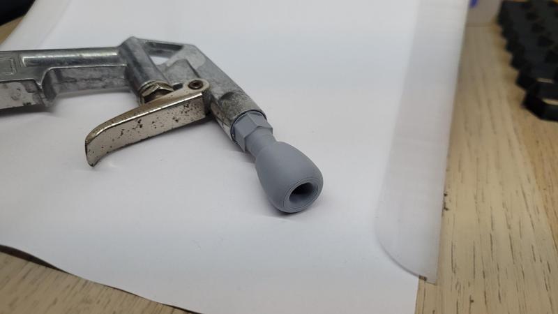 Druckluft Düse Normal und Luftbett