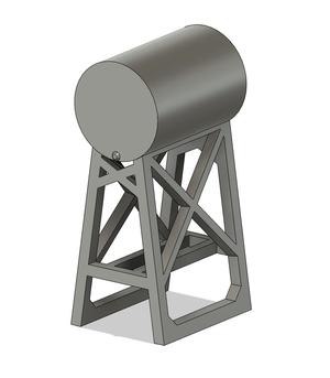 Gravity Fuel Tank • 300 Gallon • 1:64 Scale