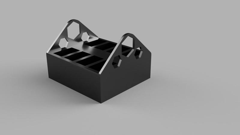 Holder for small chocolate bars