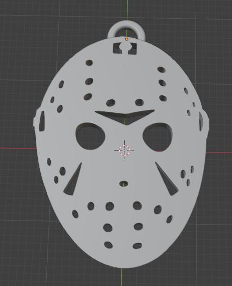 Jason Mask Keychain