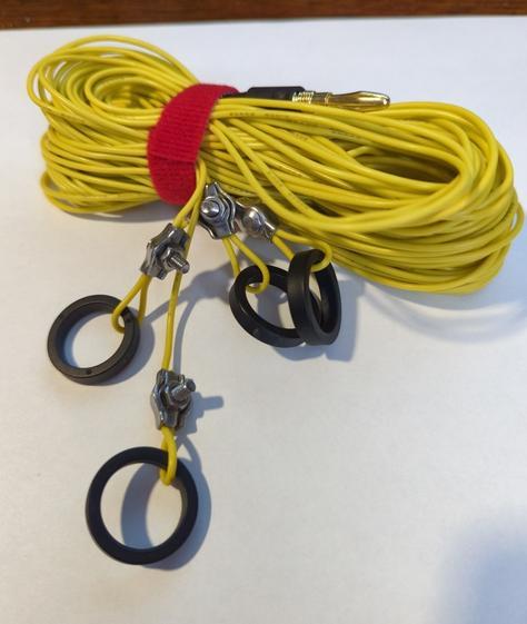 Wire Antennas Isolation Rings (Chameleon Inspired)