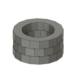 Basic Firepit • 1:64 Scale