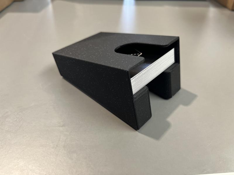 Business card holder and dispenser