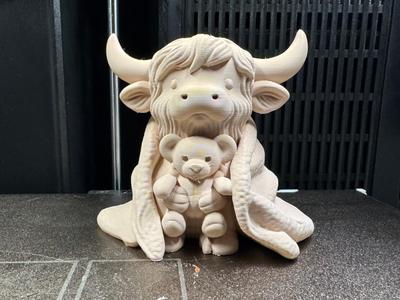 The Ultimate Cuddly Highland Cow