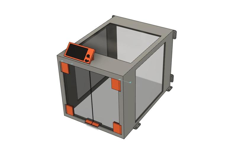 Prusa MK3s/MK3s+ Enclosure
