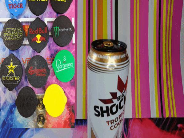 Lid/stopper on cans for energy,sodas,beer,etc