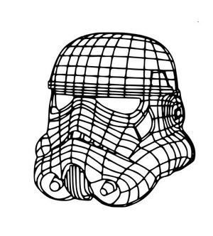 Star wars trooper helmet