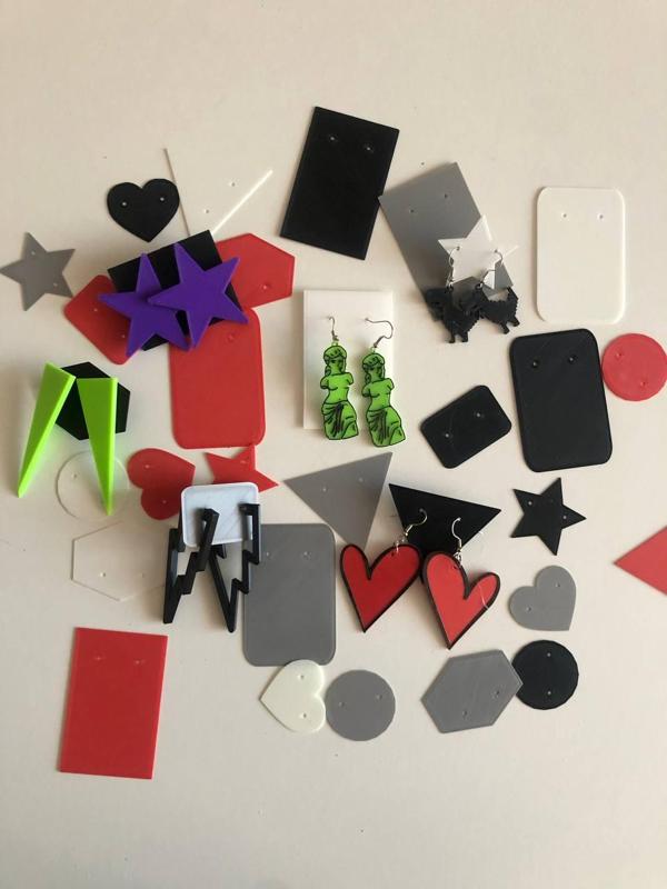 Earring Card Display pendant tarjeta de pendientes aros