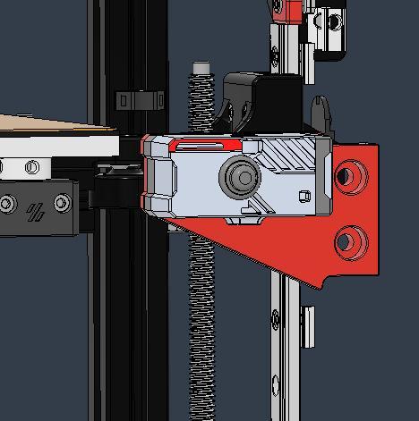 BTT SFS V2.0 Mount 2.0 for Voron Internal Spool