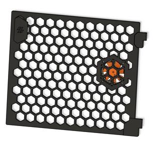 Voron V0 Hinged Rear Panel Hex Mesh