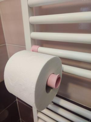 Porta carta igienica per termosifone da bagno