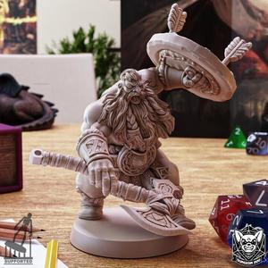 Dwarf Barbarian - B