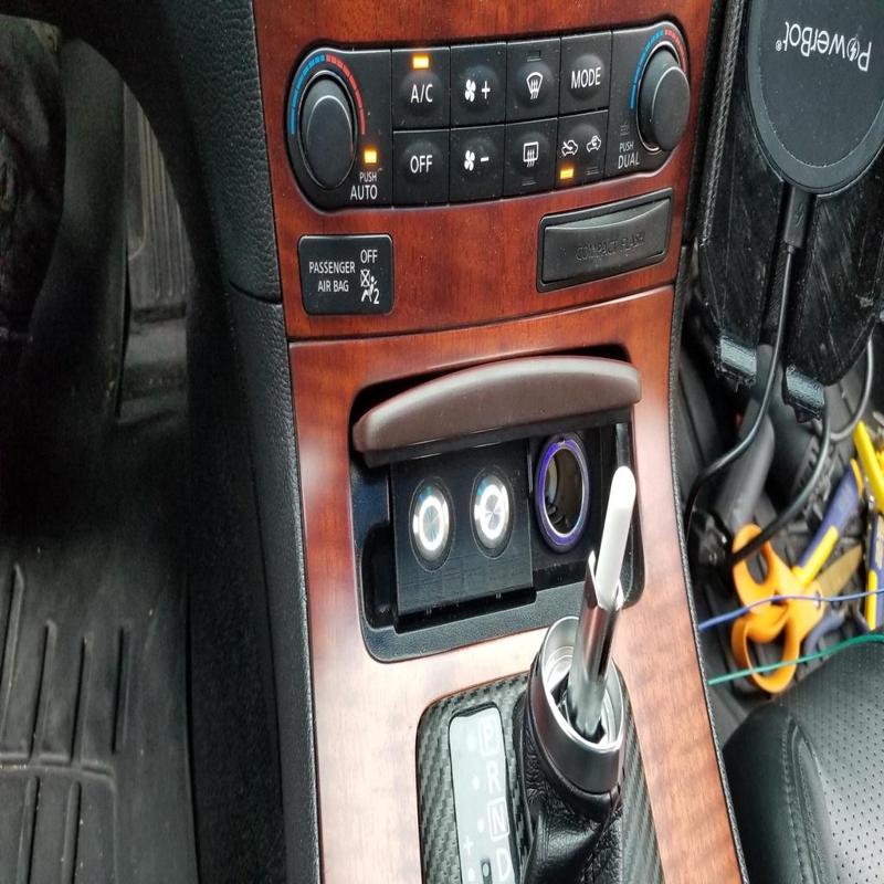G35/G37 Hidden Switch panel (2007-2009)