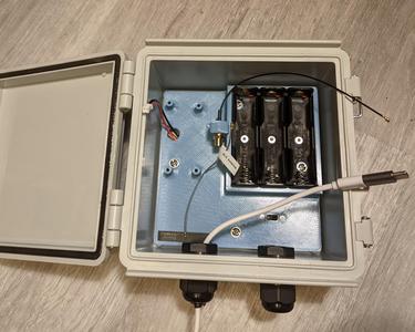 Internal Mount for Meshtastic Solar Node