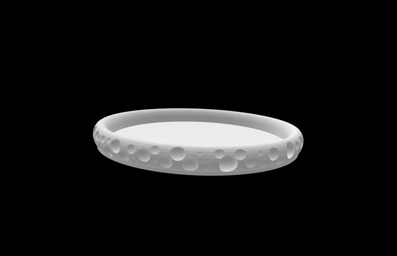 Round Bubbly Tray