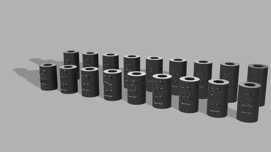 Ender 3 V3 KE Bed Spacers for Leveling