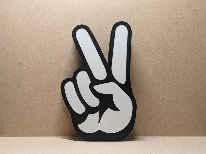 V-sign Lightbox