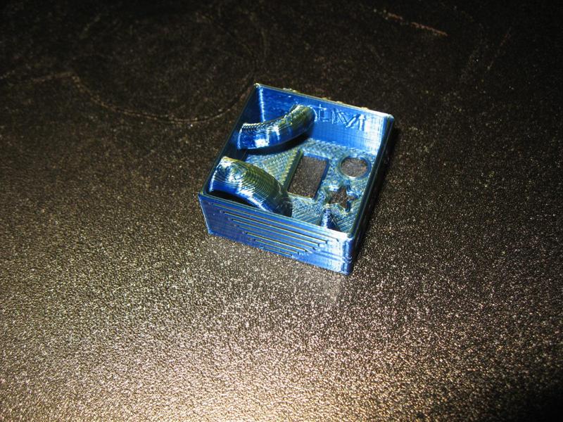 Mega test piece, text test, angle test, printer bed test