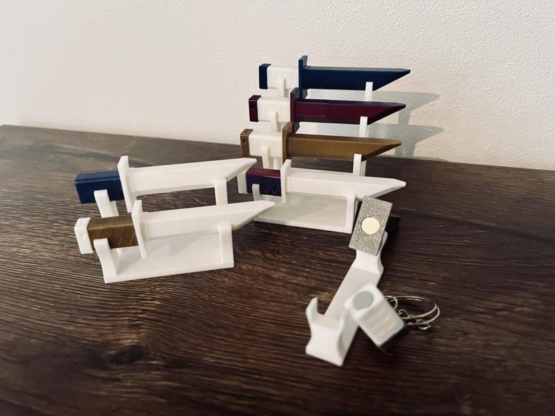 Magnetic Katana Key Chain