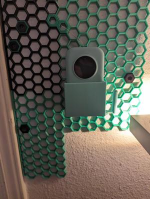 Mini Label Printer Holder HSW (Phomemo - Standard Hex Rotation)