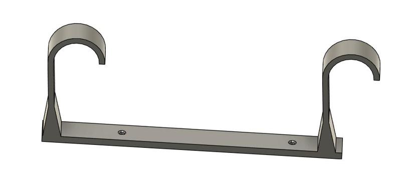 Fishnig rod wall holder