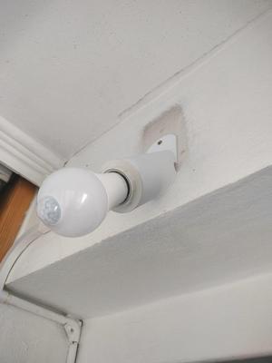 Support douille ampoule E27